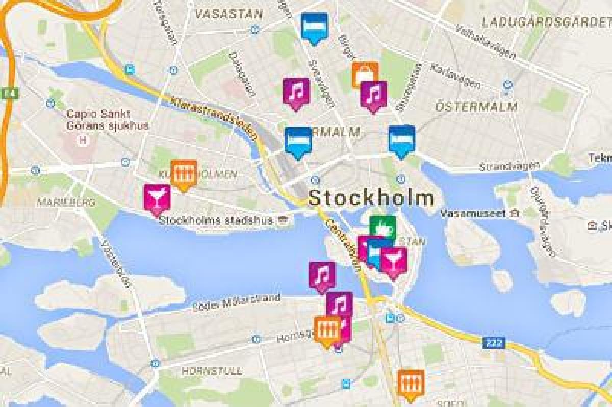 map of gay map Stockholm