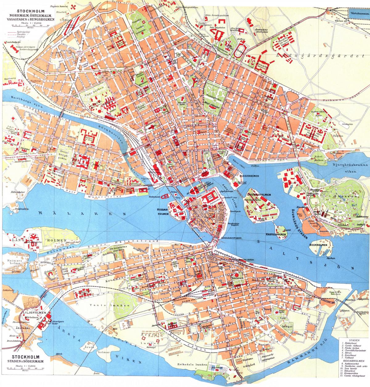 map of kungsholmen Stockholm