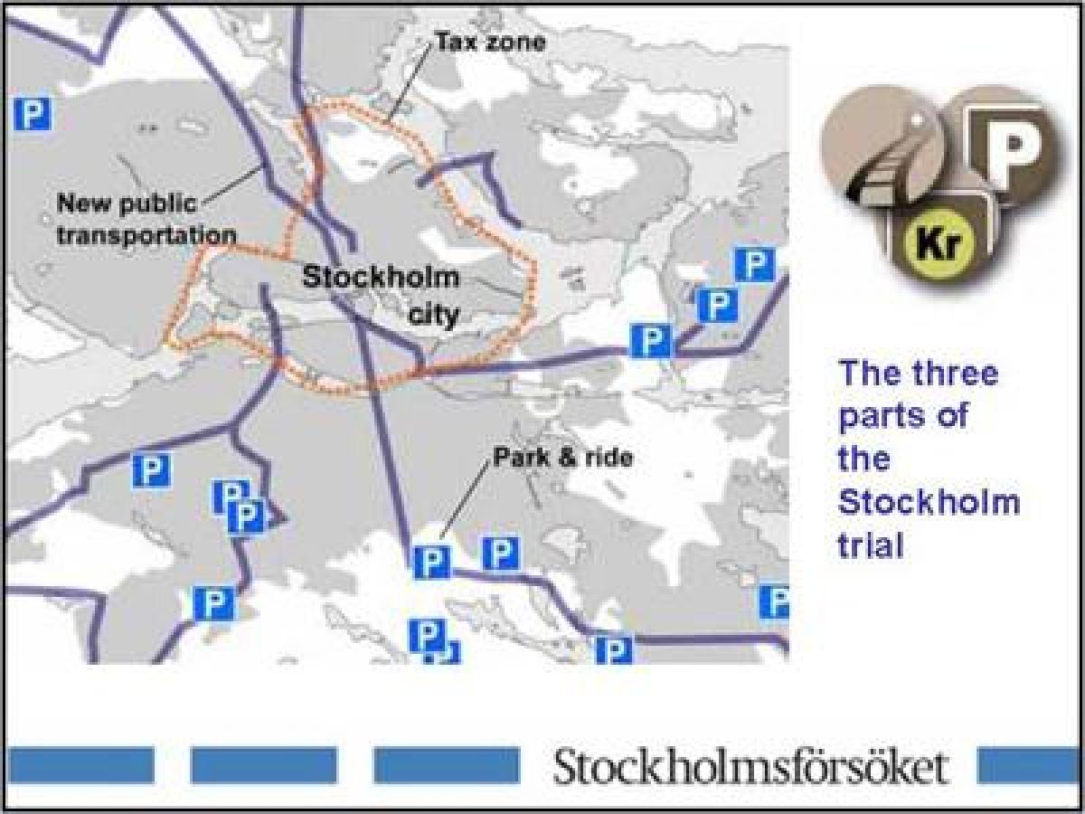 map of Stockholm parking