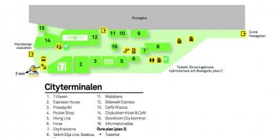 Arlanda express route map