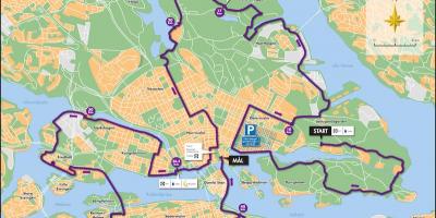 Stockholm bicycle map
