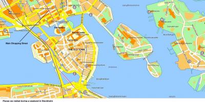 Stockholm center map