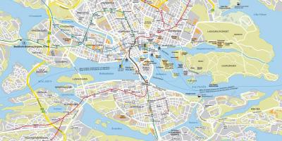 City map Stockholm