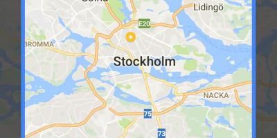 Offline map Stockholm